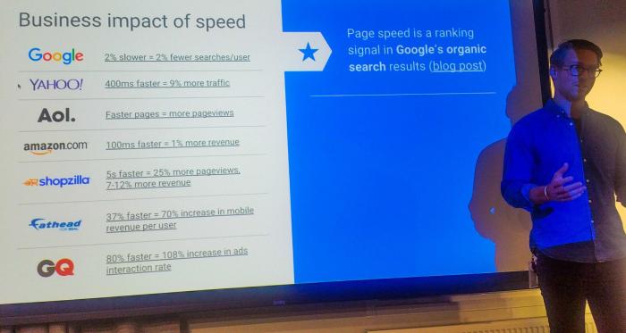 Martin Ramel på Google berättar om hur snabb e-handelssajt rankas högre i Google sök