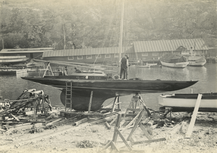 Nerida byggdes 1916 på Hästholmsvarvet